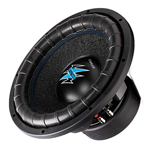 Hifonics BRW15D4 3000 Watts 15 Inch Brutus Car Audio Subwoofer with Heavy Gauge, Powder Coated, Aluminum Die-Cast Basket, Dual 70 Oz Magnet, 3 Inches Voice Coil - Dual 4 Ohm - 15 in Hifonics BRW15D4 3000 Watts 15 Inch Brutus Car Audio Subwoofer with Heavy Gauge, Powder Coated, Aluminum Die-Cast Basket, Dual 70 Oz Magnet, 3 Inches Voice Coil - Dual 4 Ohm - 15 in